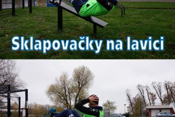 Ukázky cvičení ve venkovních posilovnách
