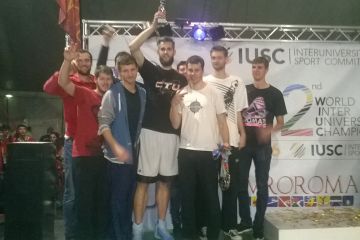 Světové hry v Římě - Stříbrní basketbalisté