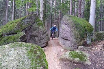 Singltrek pod Smrkem - horská kola 3