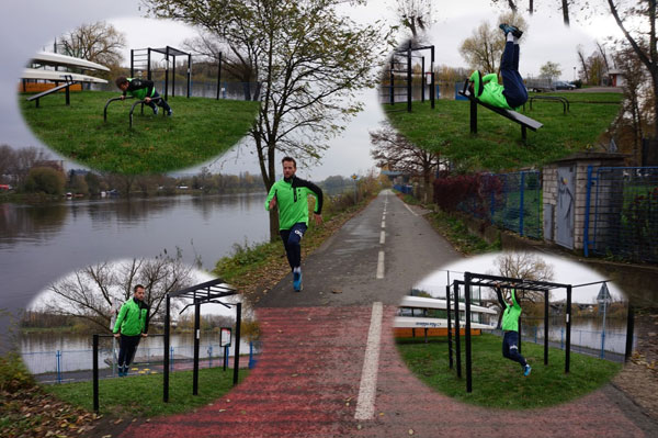 Běh a cvičení v přírodě